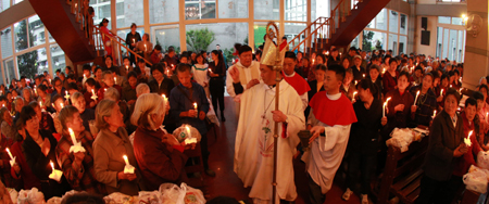 天主教信德网_重庆:万州教区欢庆复活节教会喜